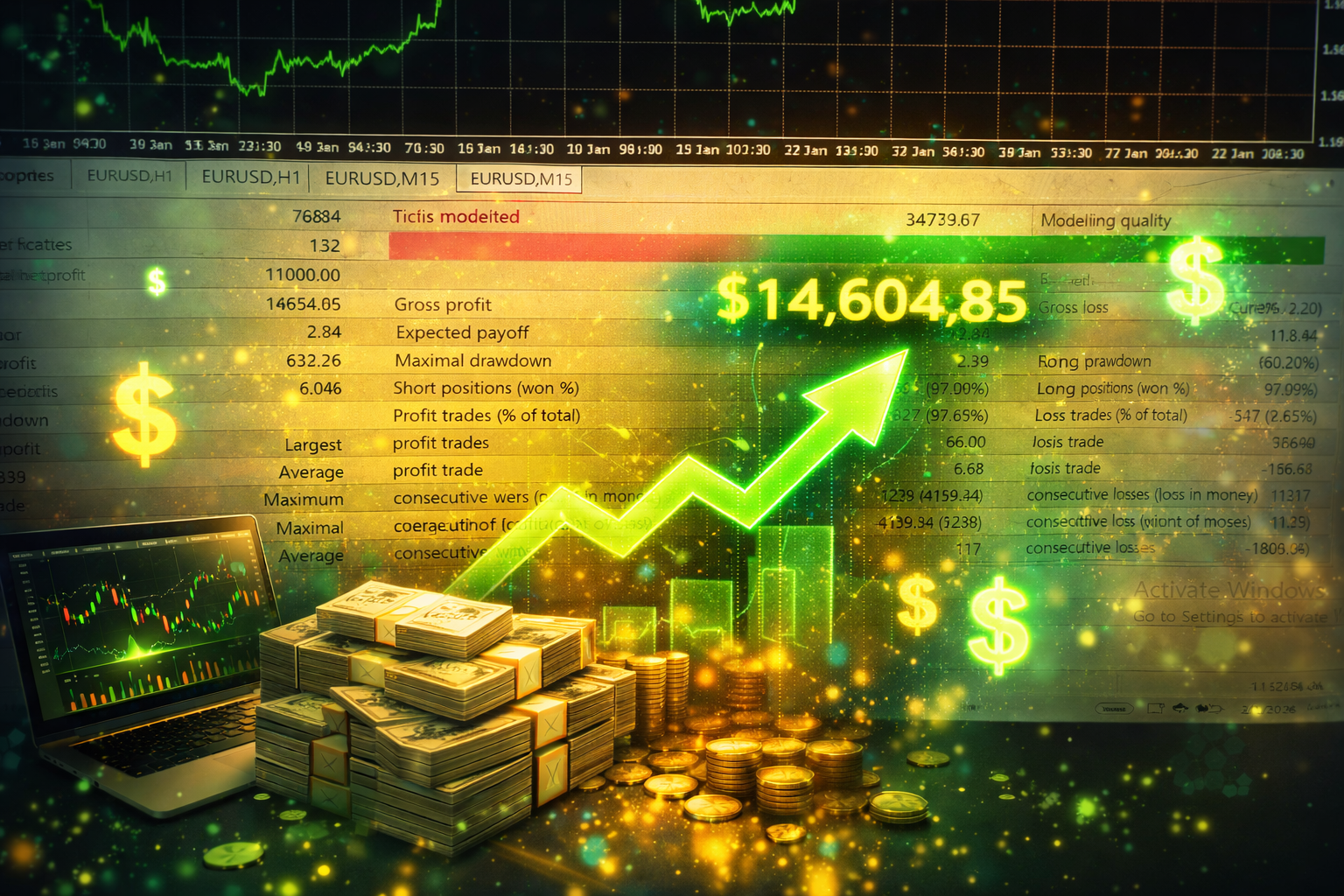 LC EA Forex Robot for MetaTrader 4 | Advanced EURUSD Auto Trading